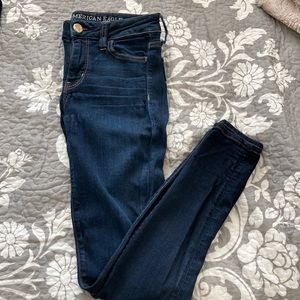 American eagle super super stretch jeggings
